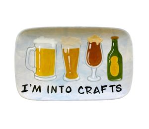 Oak Park Color Me Mine Craft Beer Plate