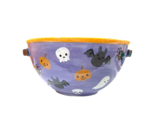 Oak Park Color Me Mine Halloween Candy Bowl