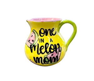 Oak Park Color Me Mine Melon Pitcher