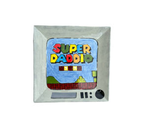 Oak Park Color Me Mine Super Daddio Plate