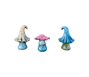 Oak Park Color Me Mine Rustic Mushroom Trio
