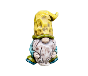 Oak Park Color Me Mine Wood Carved Gnome