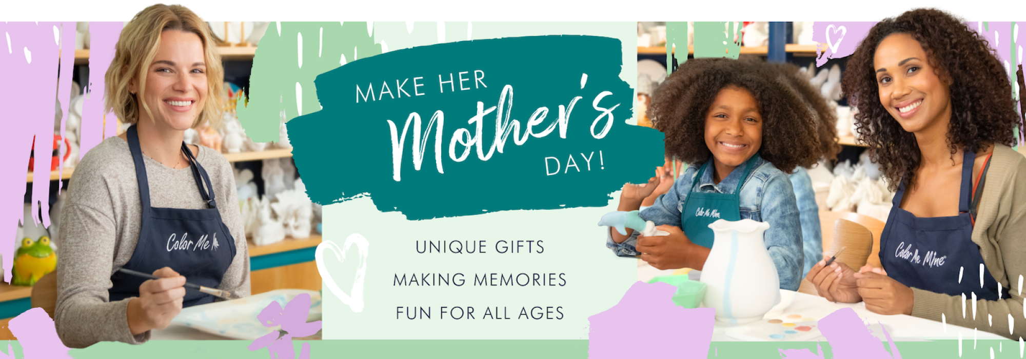 Oak Park Color Me Mine promotion